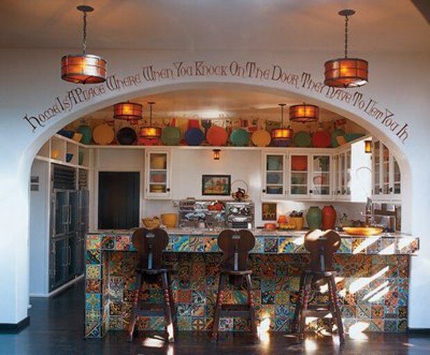 Hacienda, Rustic And Mediterranean Spanish Decorating
