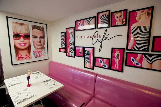 Amazing Barbie Cafe in Taiwan Amazing Barbie Cafe in Fashion Beauty Culture 620x412 Amazing Barbie Cafe in Taiwan