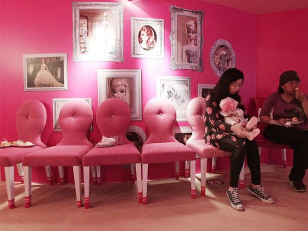 Amazing Barbie Cafe in Taiwan Amazing Barbie Cafe Amazing Barbie Cafe in Taiwan