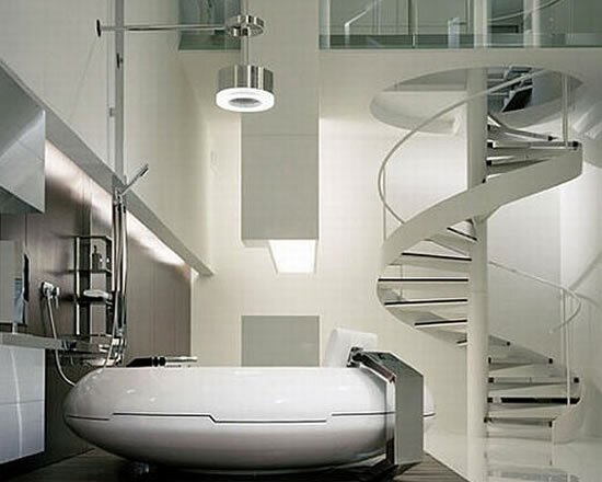 Interior Bathroom Contemporary Bathroom Design