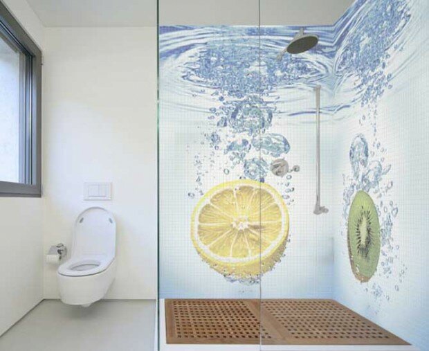 Interiors of Bathrooms 620x507 Contemporary Bathroom Design