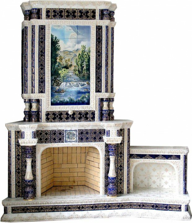 Pictures of Decorated Fireplaces 620x721 8 Amazing Pictures of Decorated Fireplaces