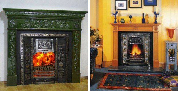 Pictures of Decorated Fireplaces Picture of a fireplace 620x320 8 Amazing Pictures of Decorated Fireplaces