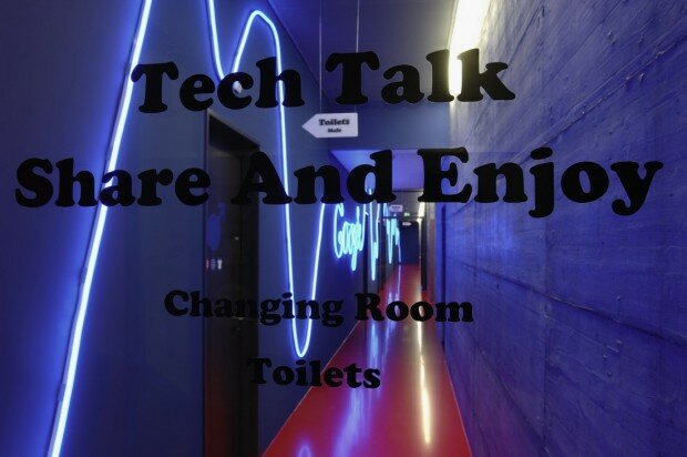 google toilet room pictures 620x412 45 Amazing Google Office Pictures