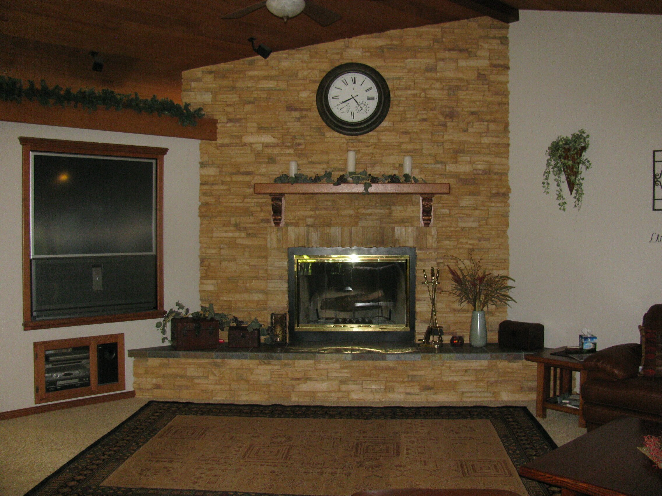 New Custom Fireplace