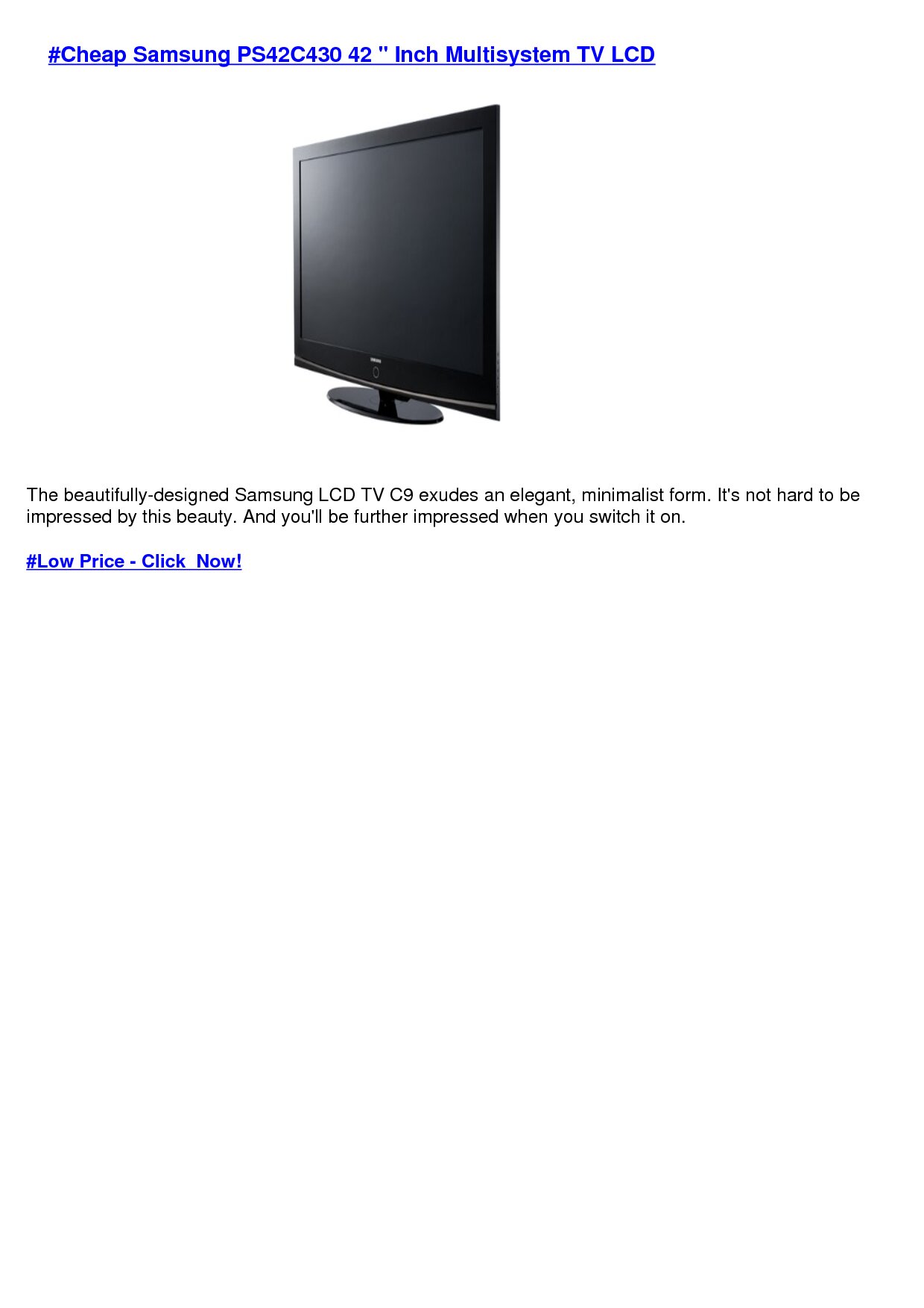 Lcd Stands