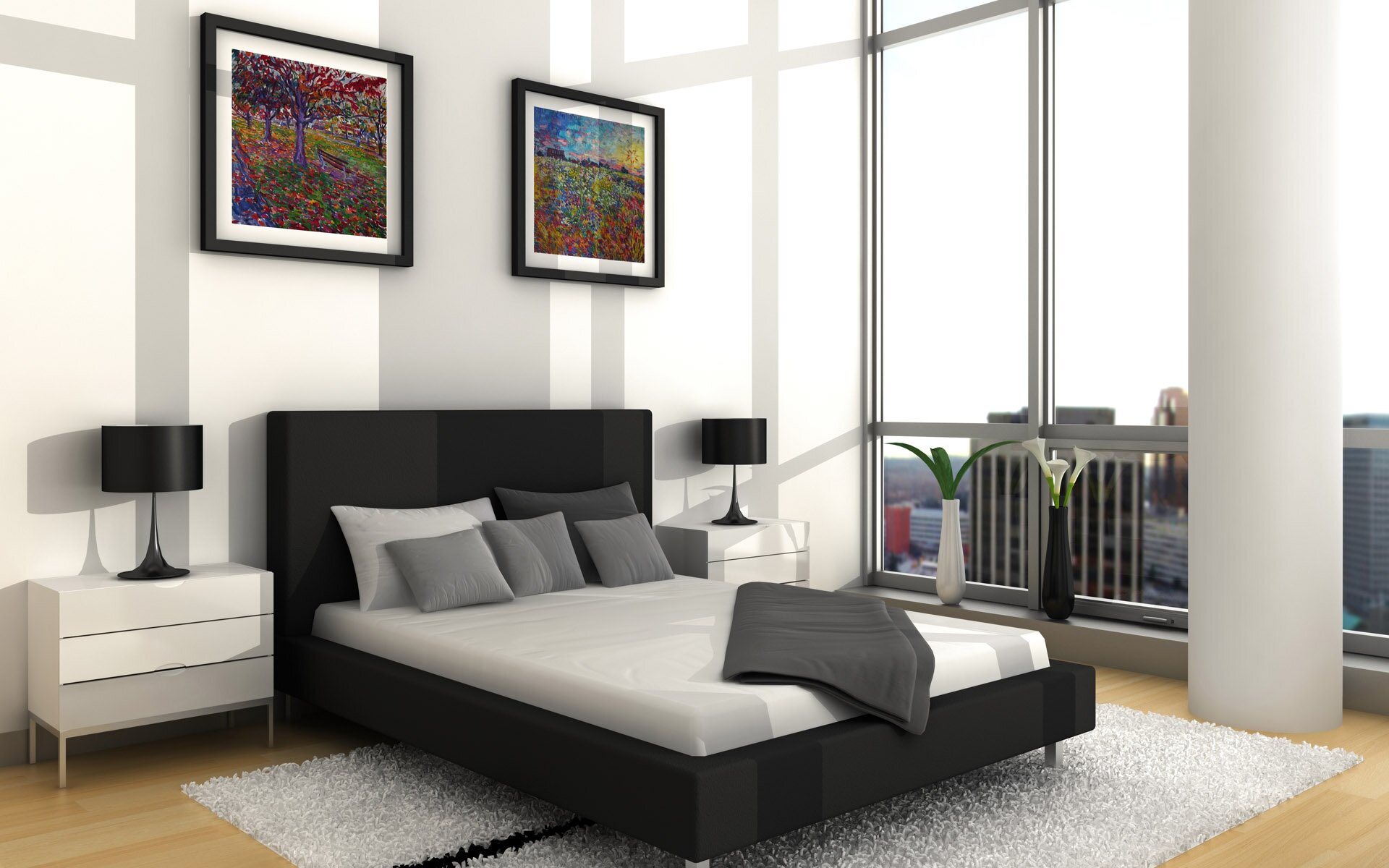 Black Decor Room
